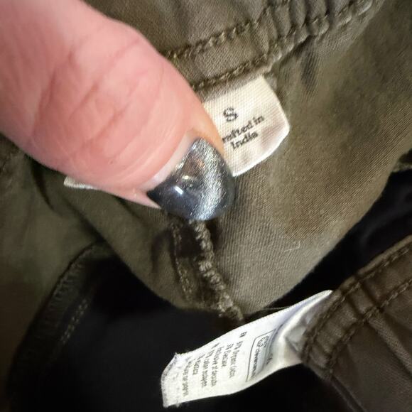 10 Tree Womens Green Jogger Pants Size Small - Picture 6 of 8